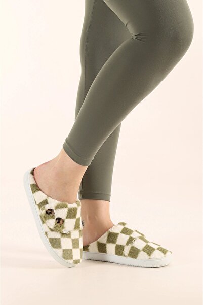 İKLİM LİFE Плюшеві домашні капці з кнопками