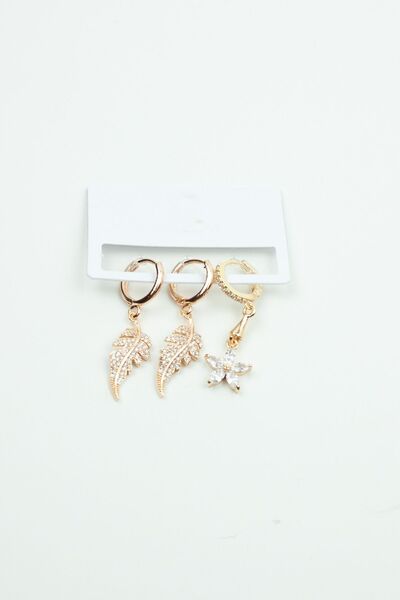 Liveyn Design مزيج الأقراط الثلاثية