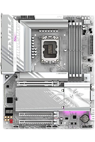Gigabyte اللوحة الأم Z890 AORUS ELITE WIFI7 ICE (LGA1851، ATX، DDR5، PCIe 5.0، Thunderbolt 4)