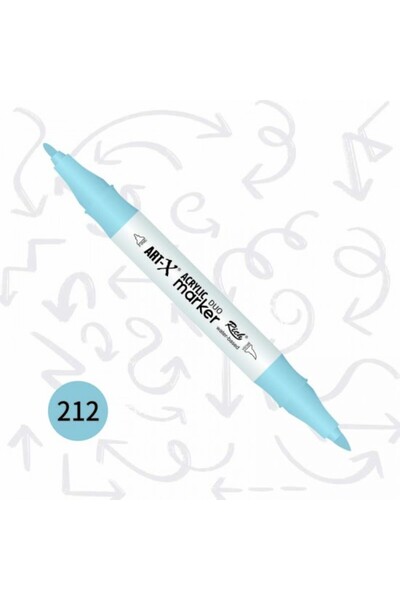 Rich ART-X AKRİLİK MARKER ÇİFT TARAFLI KALEM