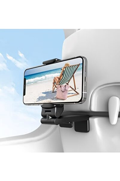 Generic حامل هاتف أساسيات السفر بالطائرة، حامل هاتف عالمي دوار 360 درجة لرحلا...