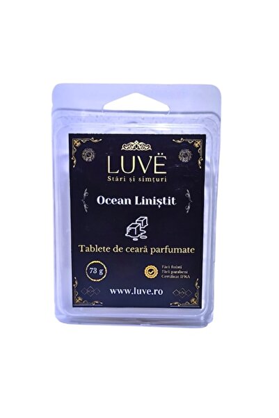 LUVE Σετ αρωματικών κεριών – Calm Ocean, άρωμα Aqua Marine, 73 g