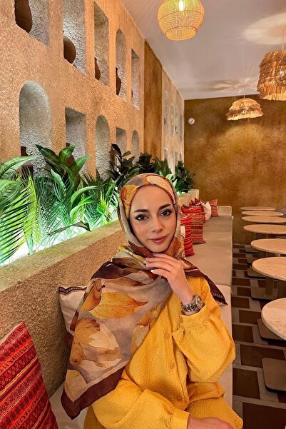 DeRosa BAMBU KRAŞ DESENLİ SOFT ŞAL