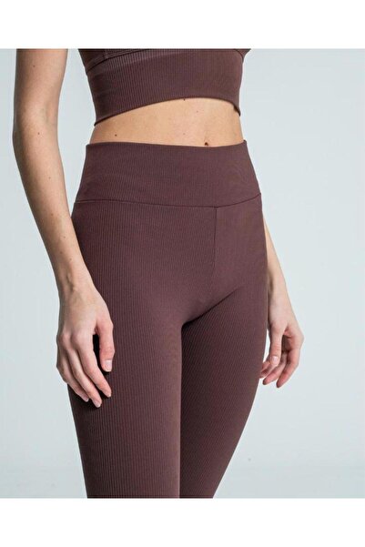 İNCEBELLİ Geniş Kemer Kaşkorse Fitilli Tayt