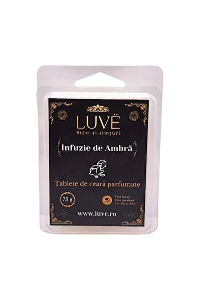 OEM LUVE scented wax tablets/cubes for aromatherapy diffuser - Amber Infusion, 73 g