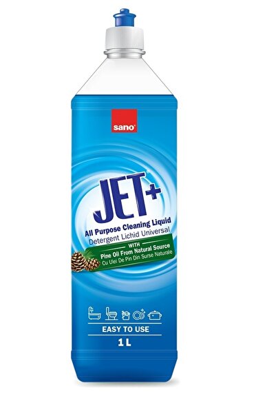 Sano Detergent lichid universal cu ulei de pin, jet +, 1L