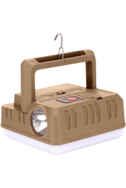 Primo Plus فانوس تخييم محمول قابل لإعادة الشحن، مقاوم للماء ، فائق السطوع، مع 3 أوضاع إضاءة