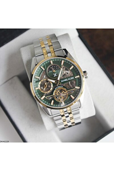 Daniel Klein Dk442229 Steel Band Automatic Men's Wristwatch