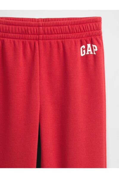 GAP Erkek Çocuk Kırmızı Slim Logo Pantolon