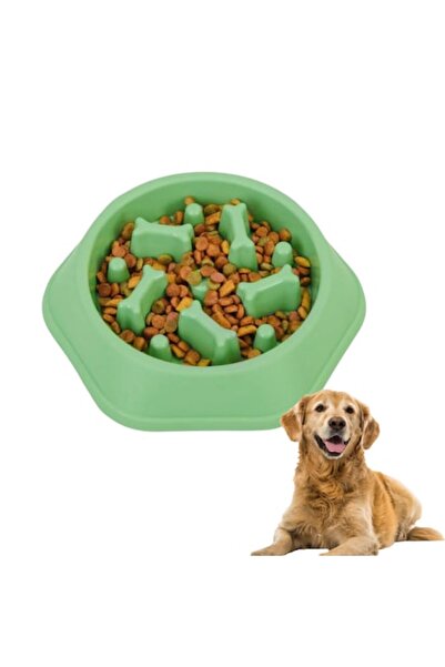 HAPPY JOKER Bol de hrănire anti-înghițire cu spumă, 20 x 20 x 4,5 cm – Culoar...