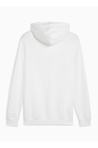 Puma Ess № 1 Логотип Худі Erkek Sweat 682572-02 WHİTE