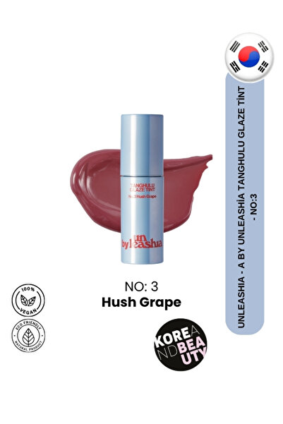 UNLEASHIA Tanghulu Glaze Tint | Parlak ve Nemlendirici Vegan Dudak Tint’i