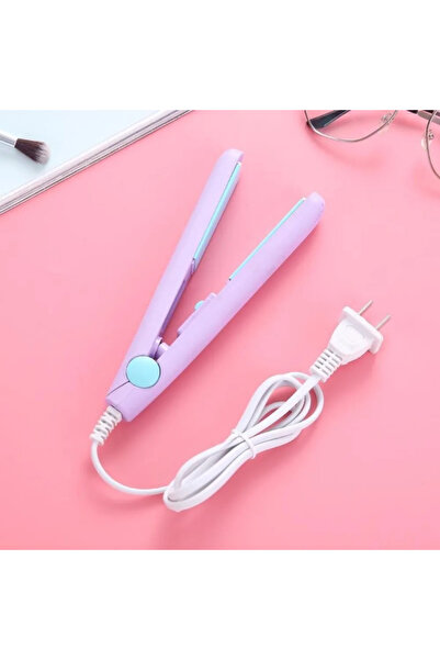 ABYZ Portable Purple Mini Hair Straightener Ceramic Ideal for Travel