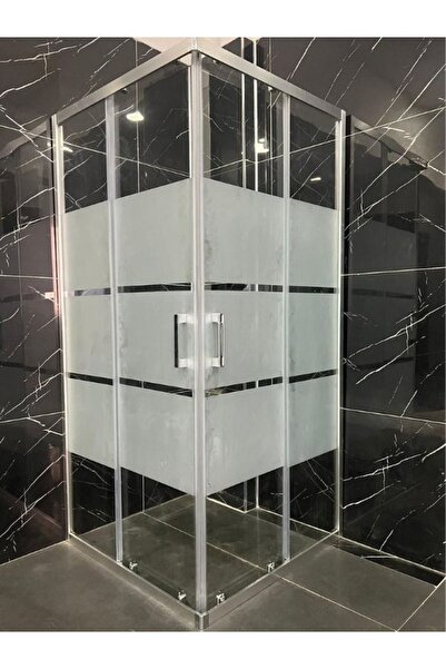 albert dusch Duşakabin 5 mm Yükseklik 190cm Kare Parlak Box Desen