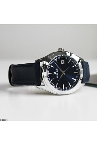 Daniel Klein Dk253894 Leather Strap Men's Wristwatch