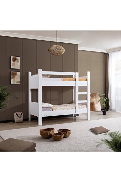 teknikgenç odası STAR RANZA, STAR 90*190 RANZA, 2' Lİ BEYAZ RANZA 90*190 YATA...