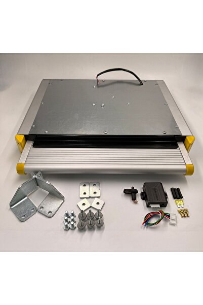 Kuzey 45 Cm Alüminyum Otomatik Kayar Basamak Üniversal Minibüs Basamağı