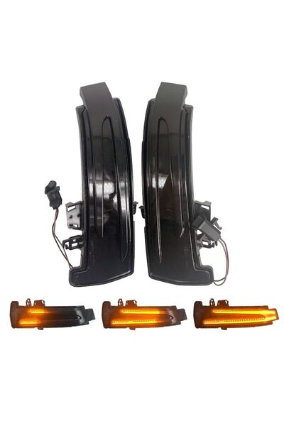 GizMondo dynamic side mirror indicator set compatible with Mercedes‑Benz A/B/C/E/CLA/GLA/CLS