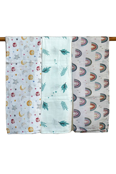 Mimiko غطاء موسلين بطبقتين 100% قطن عضوي فائق النعومة وقابل للتنفس للأطفال وا...