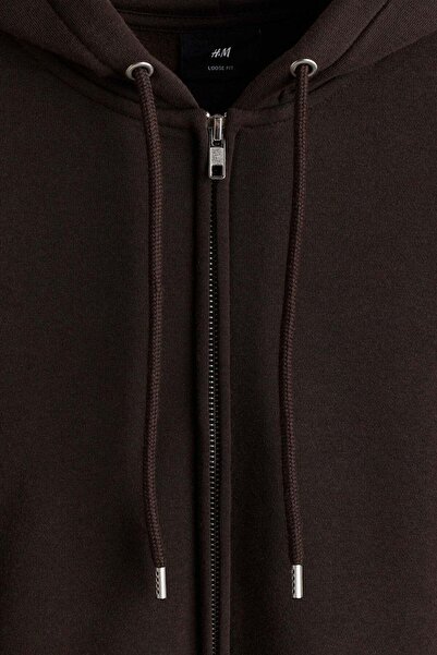 H&M Loose Fit Zip-through hoodie