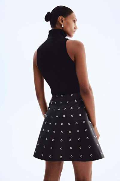 H&M Eyelet-detail skirt