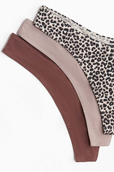 H&M 5-pack cotton thong briefs