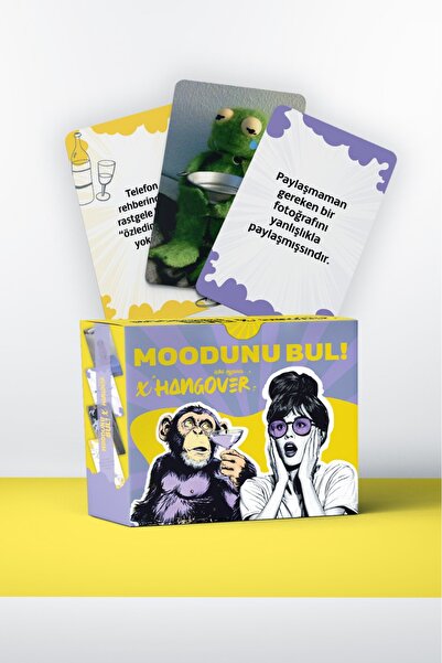 Planet Butik Find Your Mood X Hangover Board Game