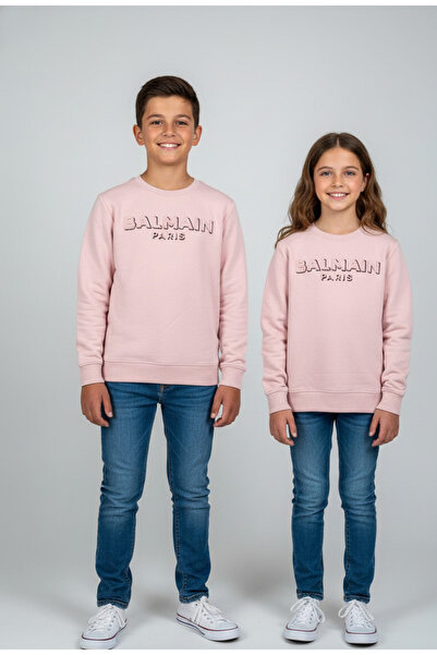 YusGos Unisex Girls/Boys Cotton Crew Neck Printed High Quality Sweatshirt (3-15 Years)