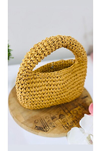 PİNKBAG Handmade Mini Baguette Bag