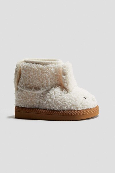 H&M AppliquƩd teddy boots