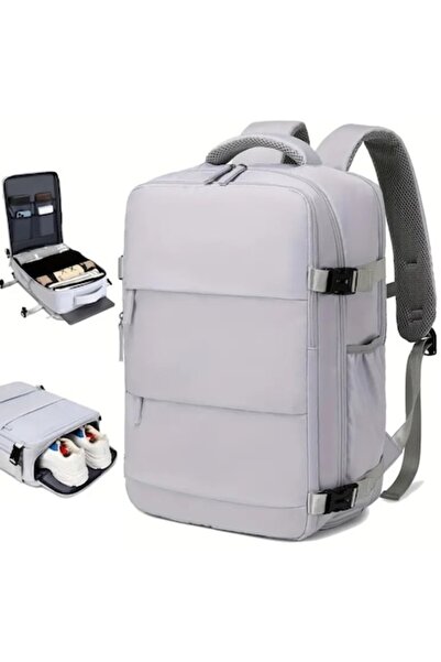 Weixier Travel Backpack 43x30x18 cm — Carry-on Laptop, Waterproof, USB Port, Shoe Compartment
