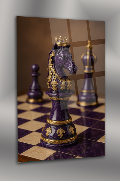 TAULART TABLA DE STICLA SANTRANÇ TABLA DE STICLA DE LUX IMBĂRĂZĂTĂ, INIMPUTĂB...