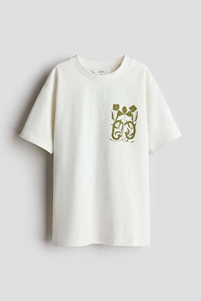 H&M Printed cotton T-shirt