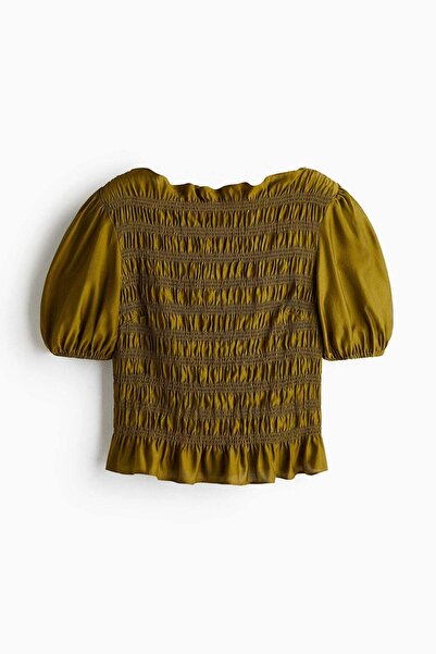 H&M Smocked blouse