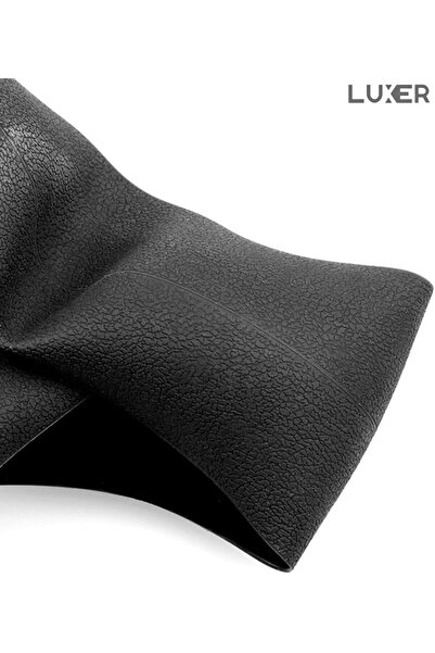 LUXER Universal Silicone Steering Wheel Cover, Enhanced Protection and Comfort, Diameter 33 - 40 cm, Black