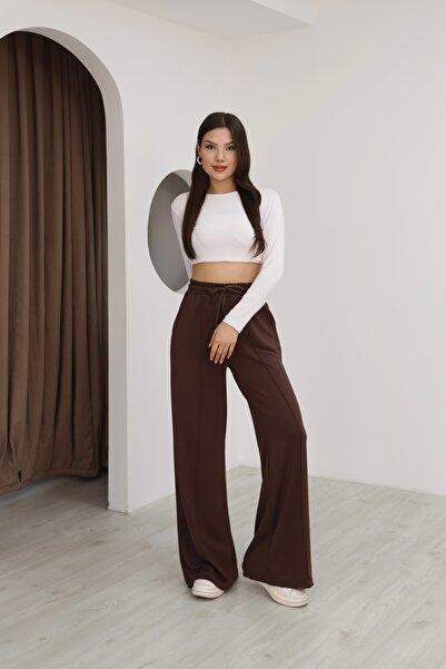 Butik Modal kumaş palazo pantolon