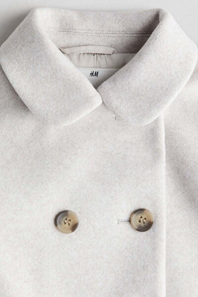 H&M معطف مزدوج الصدر