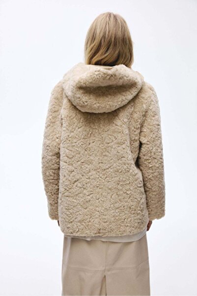H&M Hooded teddy jacket