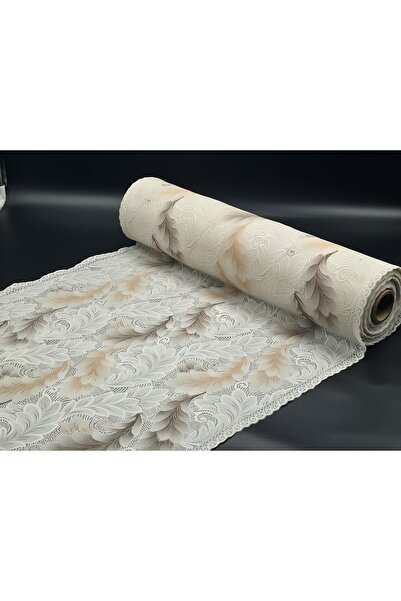 K&M HOMETEX Kaydırmaz Dantel Raf ve Çekmece Dolap Örtüsü