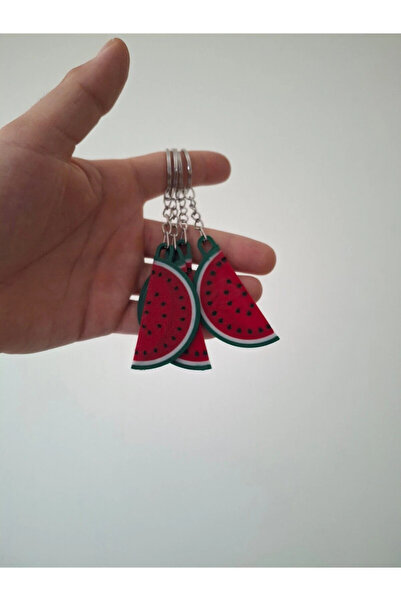 FSK STUDIO Karpuz Dilimi Figürlü Anahtarlık 3lü Set