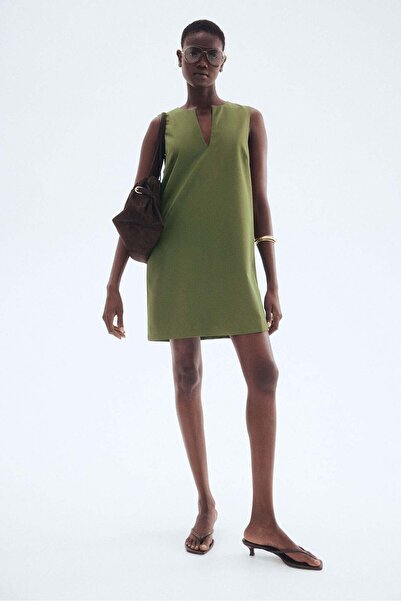 H&M Twill shift dress