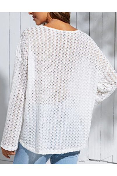 Sheya Shein blouse, white