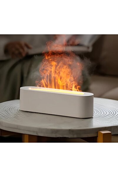 Alaska Alev Efektli Aroma Difüzör ve Hava Nemlendirici