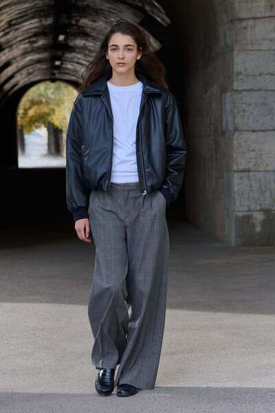 H&M Wide tailored trousers