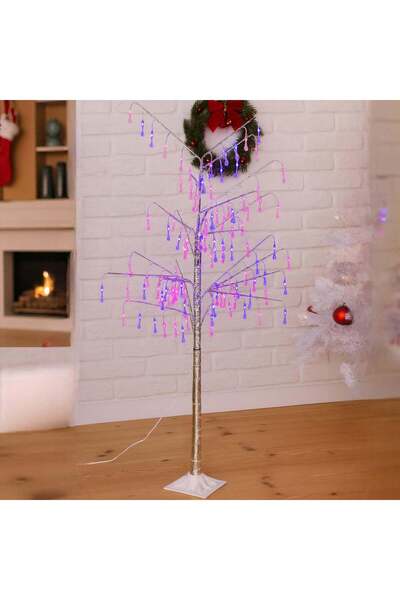 Sofia Store Copac Decorativ 150 cm, cu Beculete Luminoase LED Multicolore, pe...