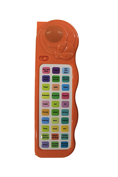 Hurma Kervanı Sesli Yasin Öğreten Cihaz Sesli Yasin Cüzü Turuncu