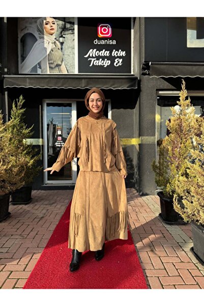 Ceremony Yarasa Kol Etekli Takım W-6956