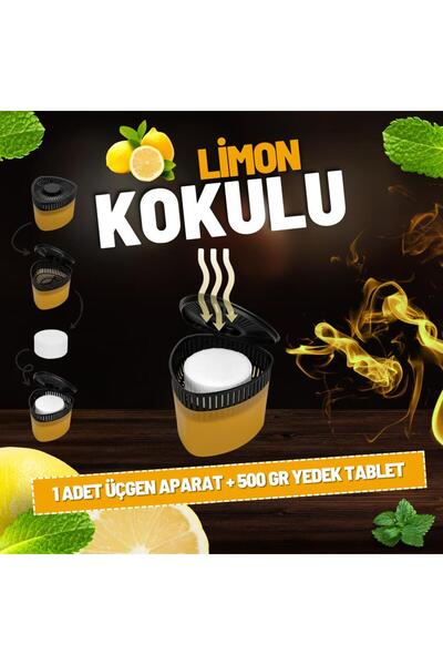 GBMOTION GBMOTİON, Sarı, Limon Üçgen - Nem Alıcı Aparat + Rutubet Giderici Ta...