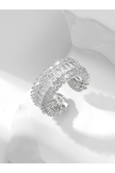 Inovius Inel Ajustabil cu Zirconiu Cubic Ã®n FormÄƒ de T - 15477