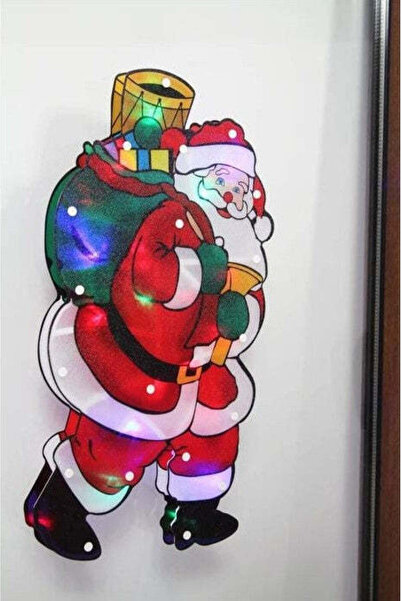 Sofia Store Decoratiune în forma de Mos Craciun 44 x 26 cm, ideala pentru sar...